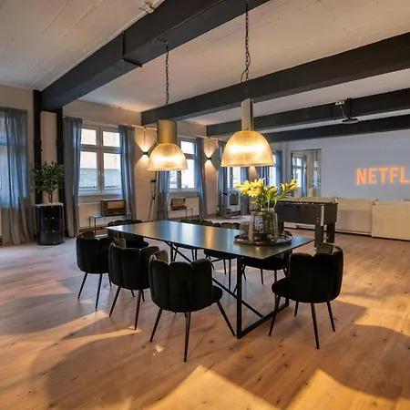 شقة Designloft - Heimkino - Parkplatz - Luxus Pur - Zentral - 200 Quadratmeter